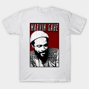 Vintage Retro Marvin Gaye T-Shirt